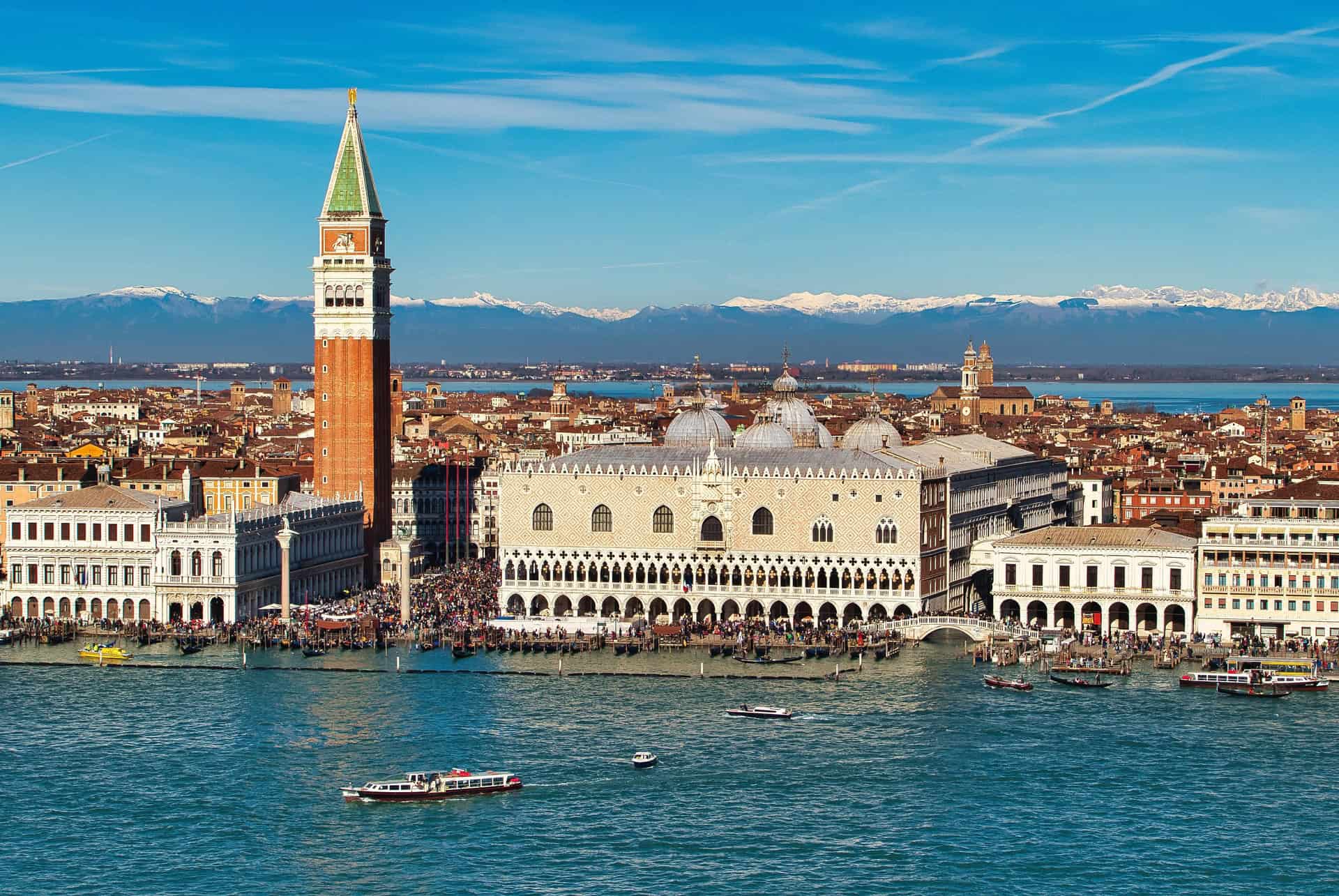 palais des doges a venise vue