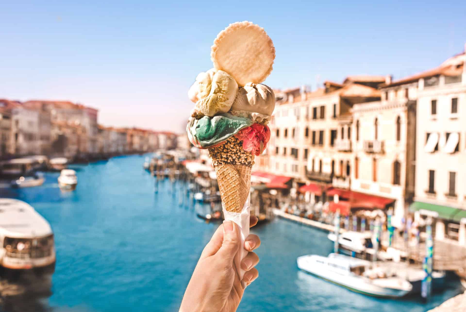 Les meilleures glaces à Venise
