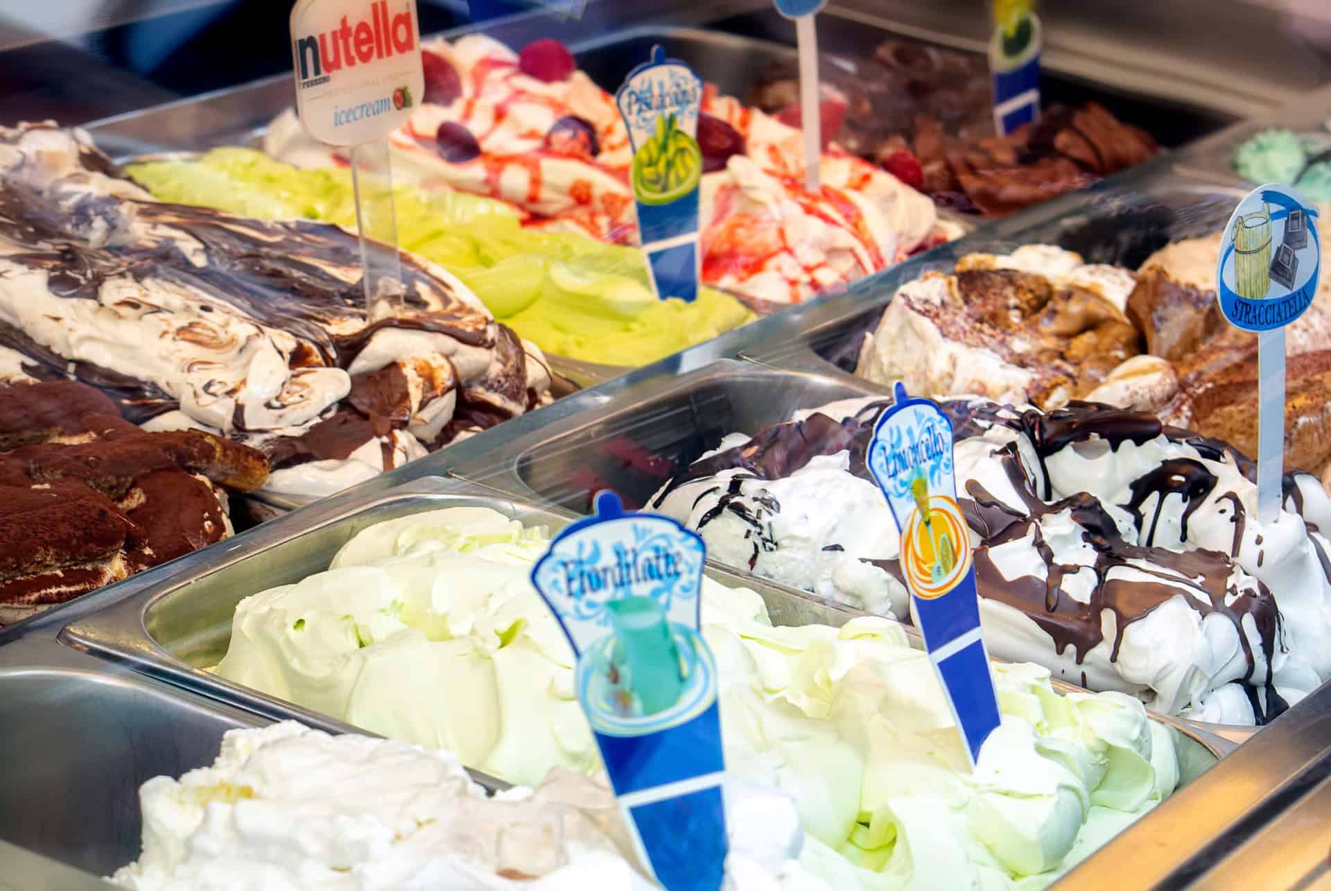 meilleures glaces à venise parfums de glace