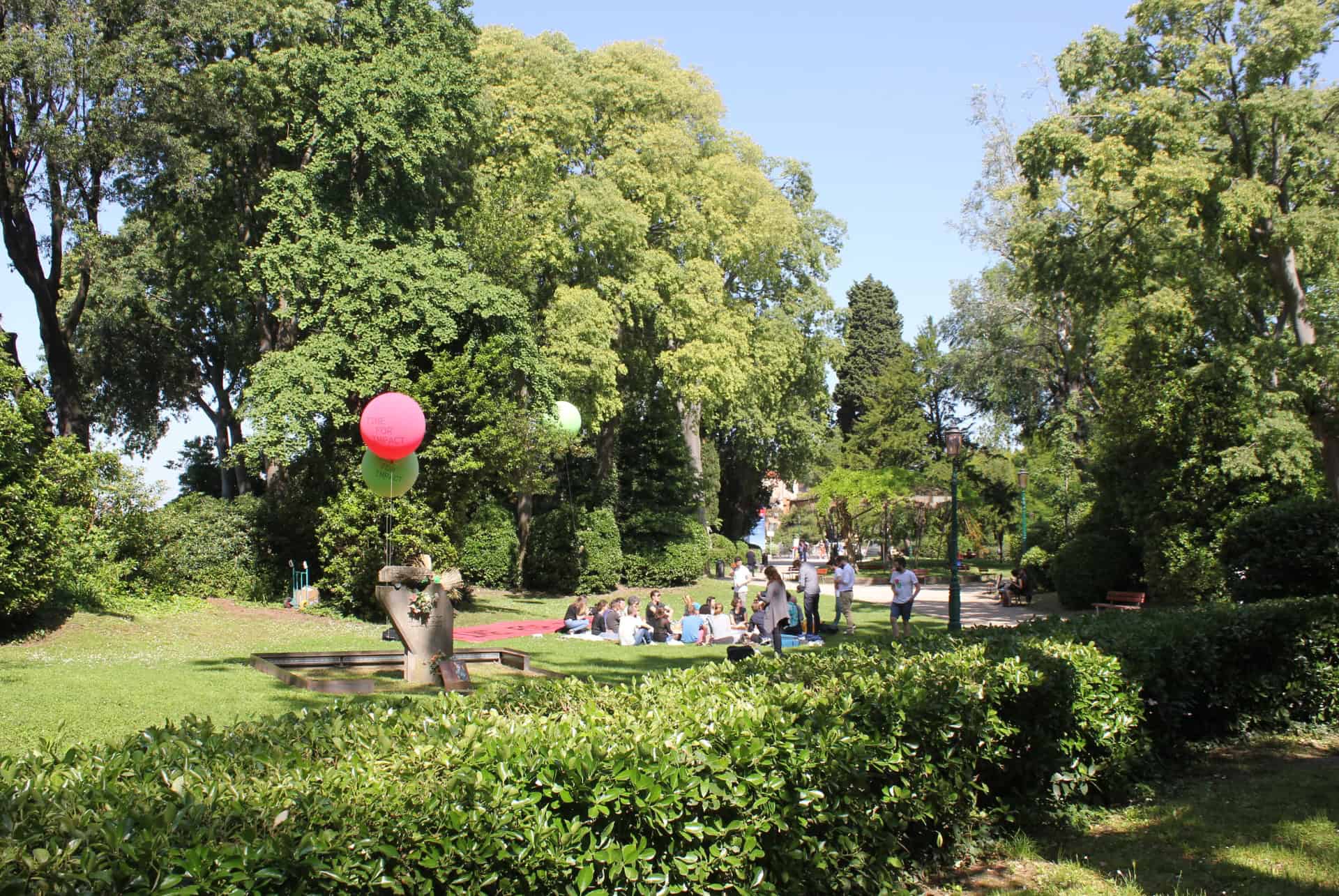 quartier du castello les jardins de la biennale