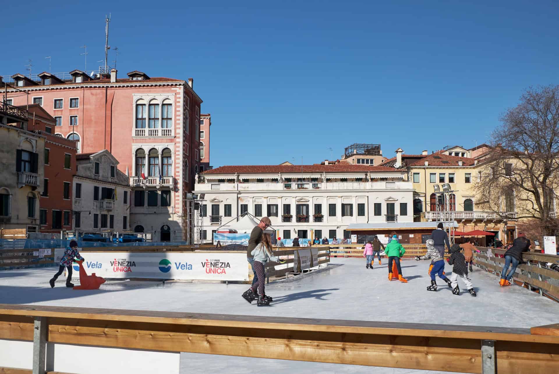 patinoire venise noel
