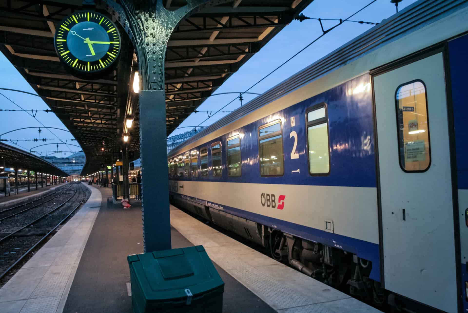 train nuit paris venise
