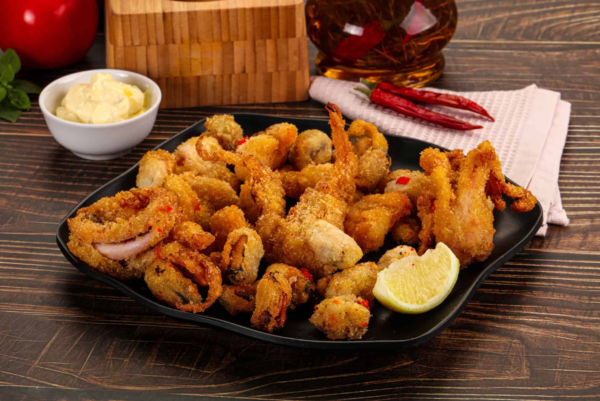 fritto misto spécialités culinaires vénitiennes