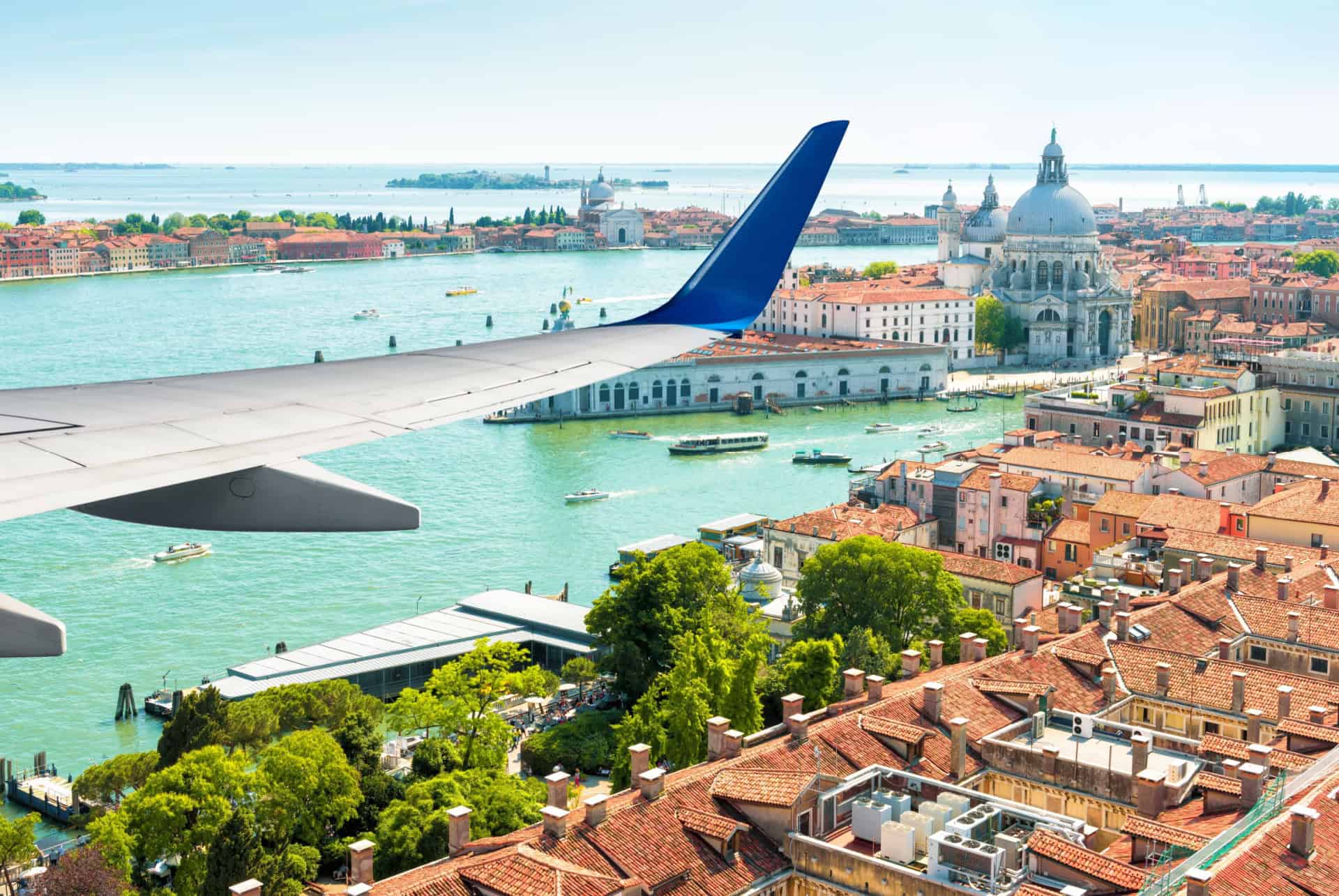 billet avion pour venise
