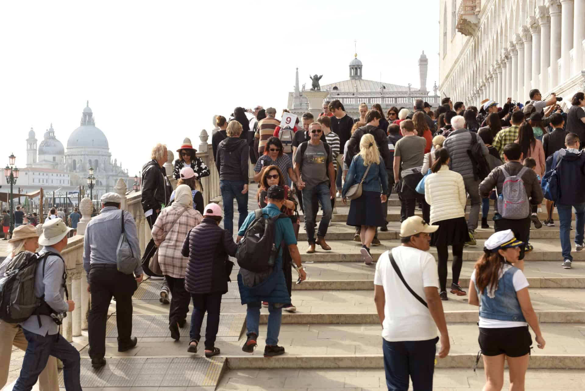 touristes venise