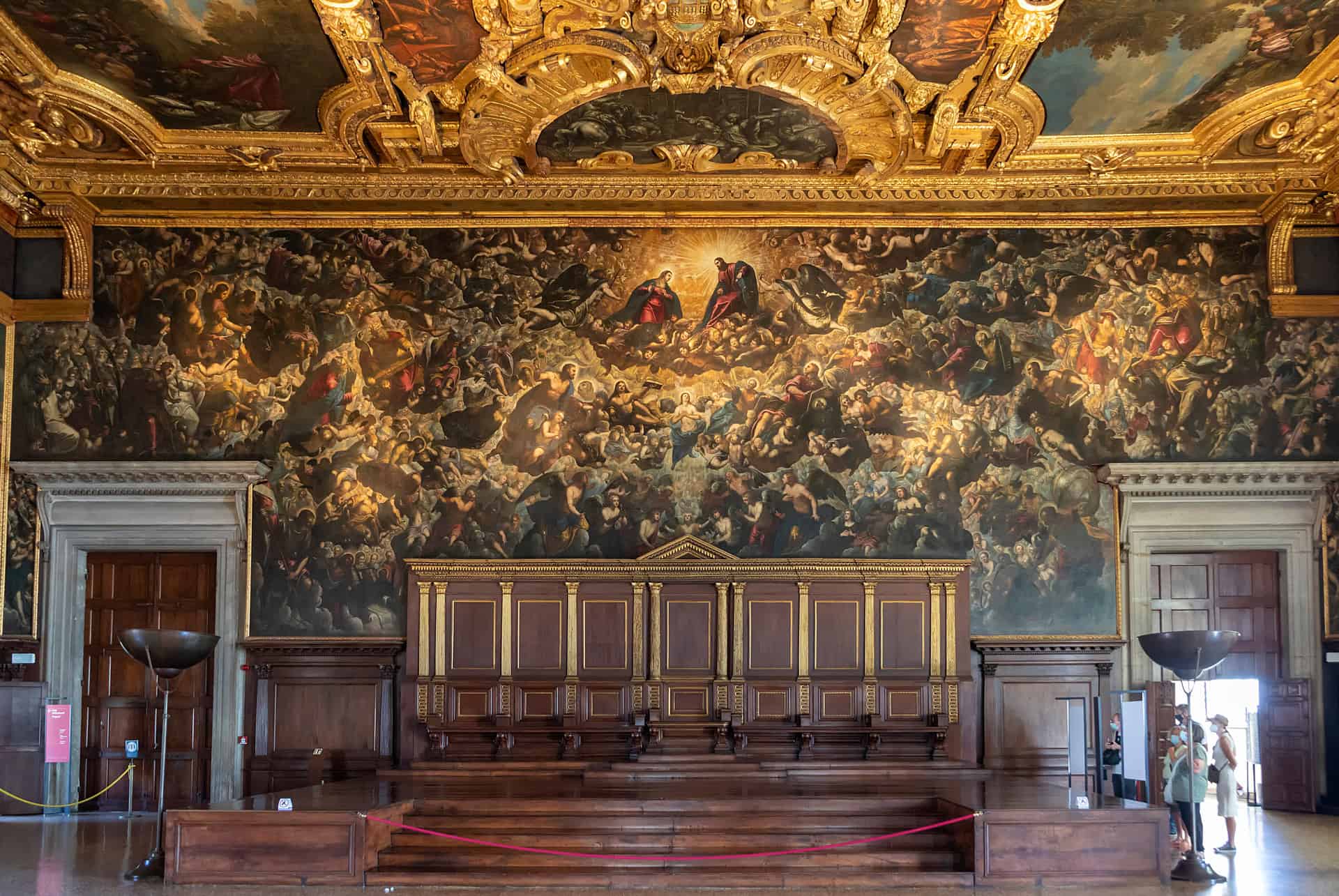 palais des doges a venise salle du grand conseil