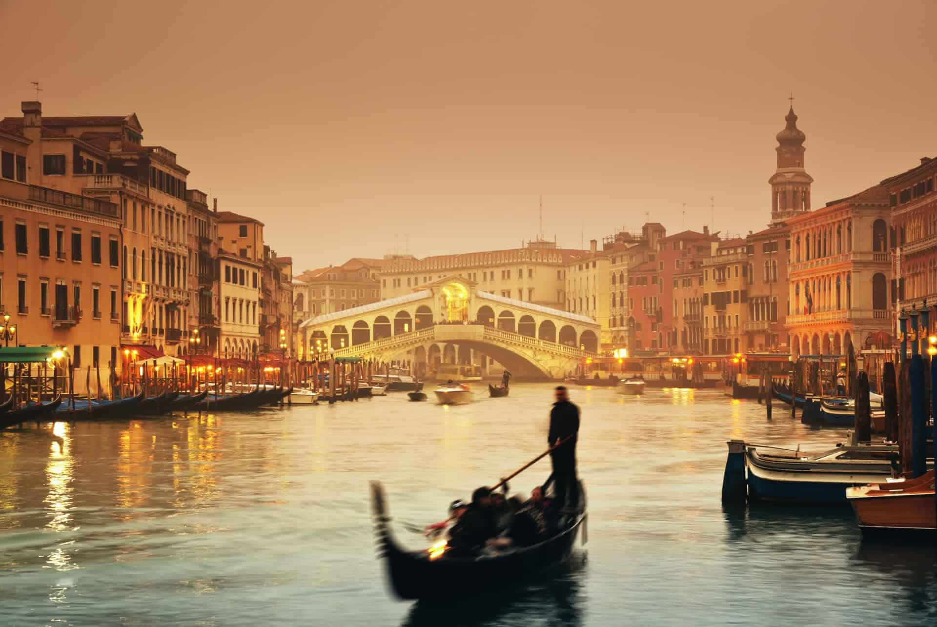 gondole venise en octobre