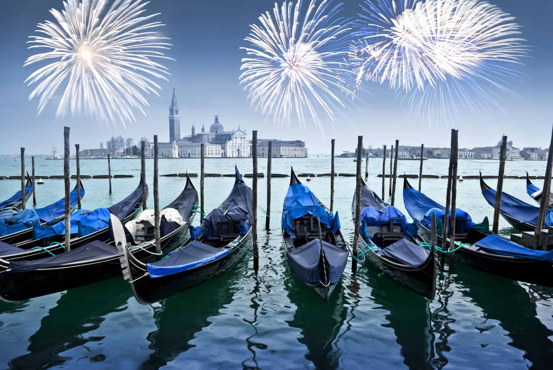 gondoles venise nouvel an gondoles venise nouvel an