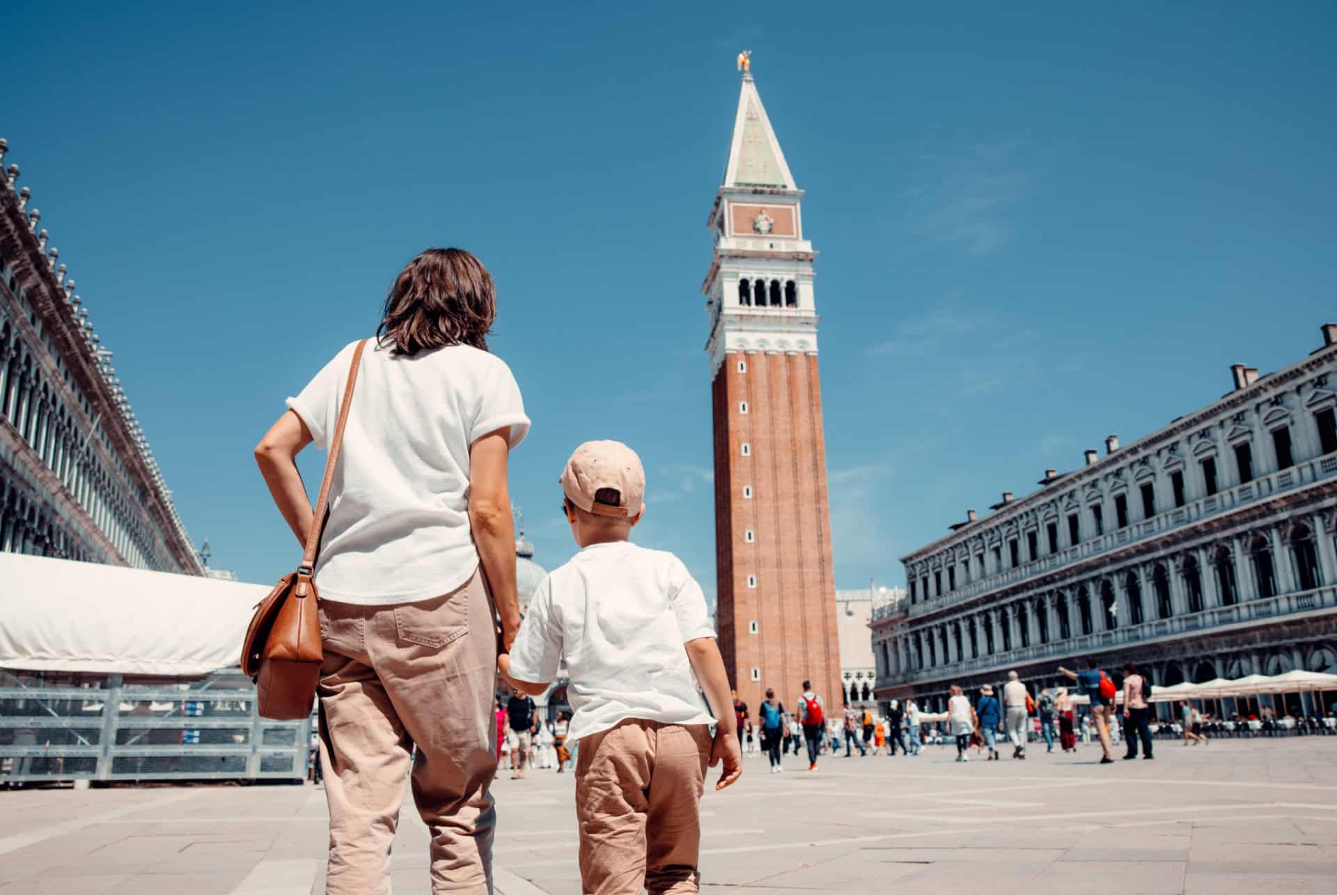 place saint marc venise avec enfants