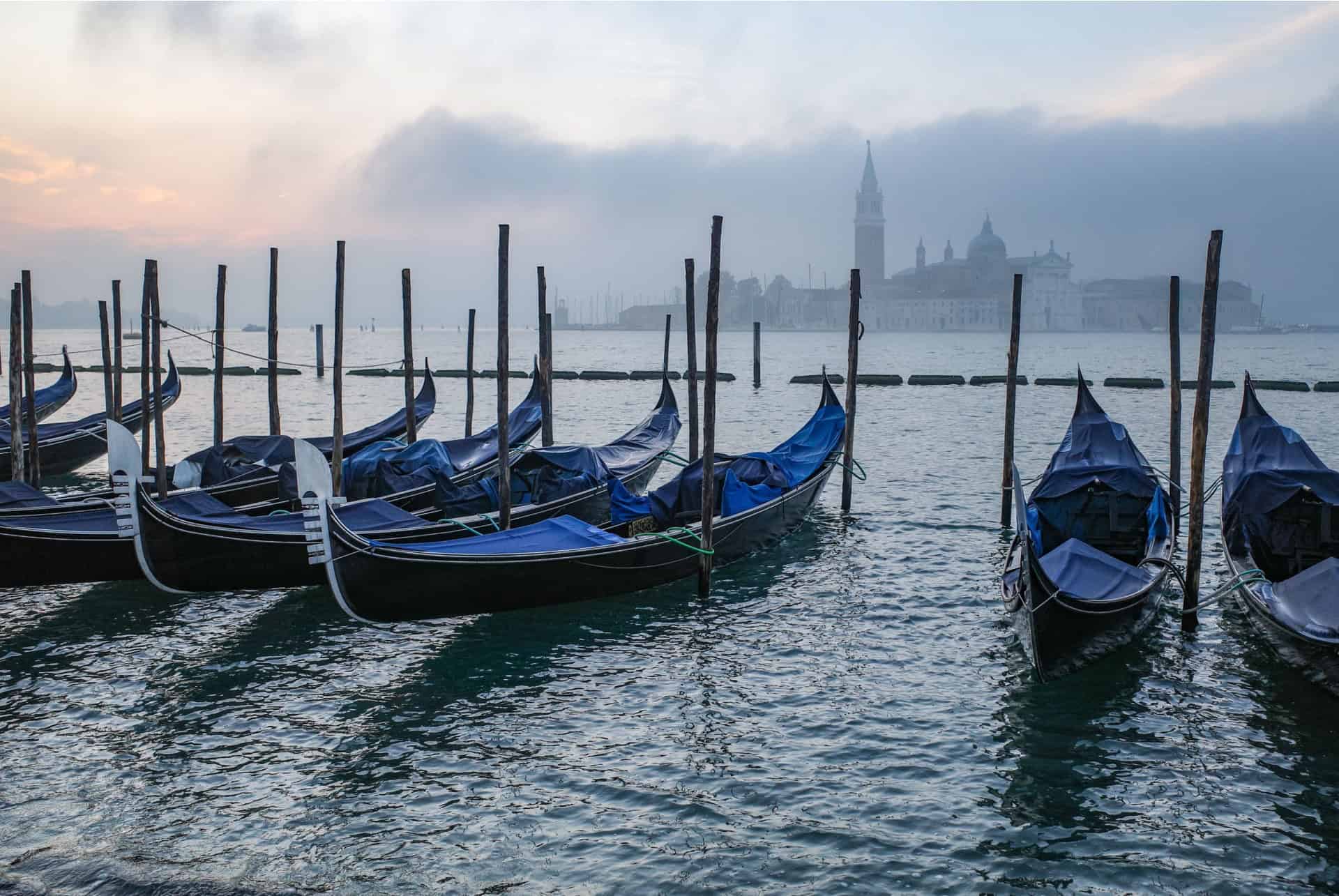 brouillard à venise en janvier