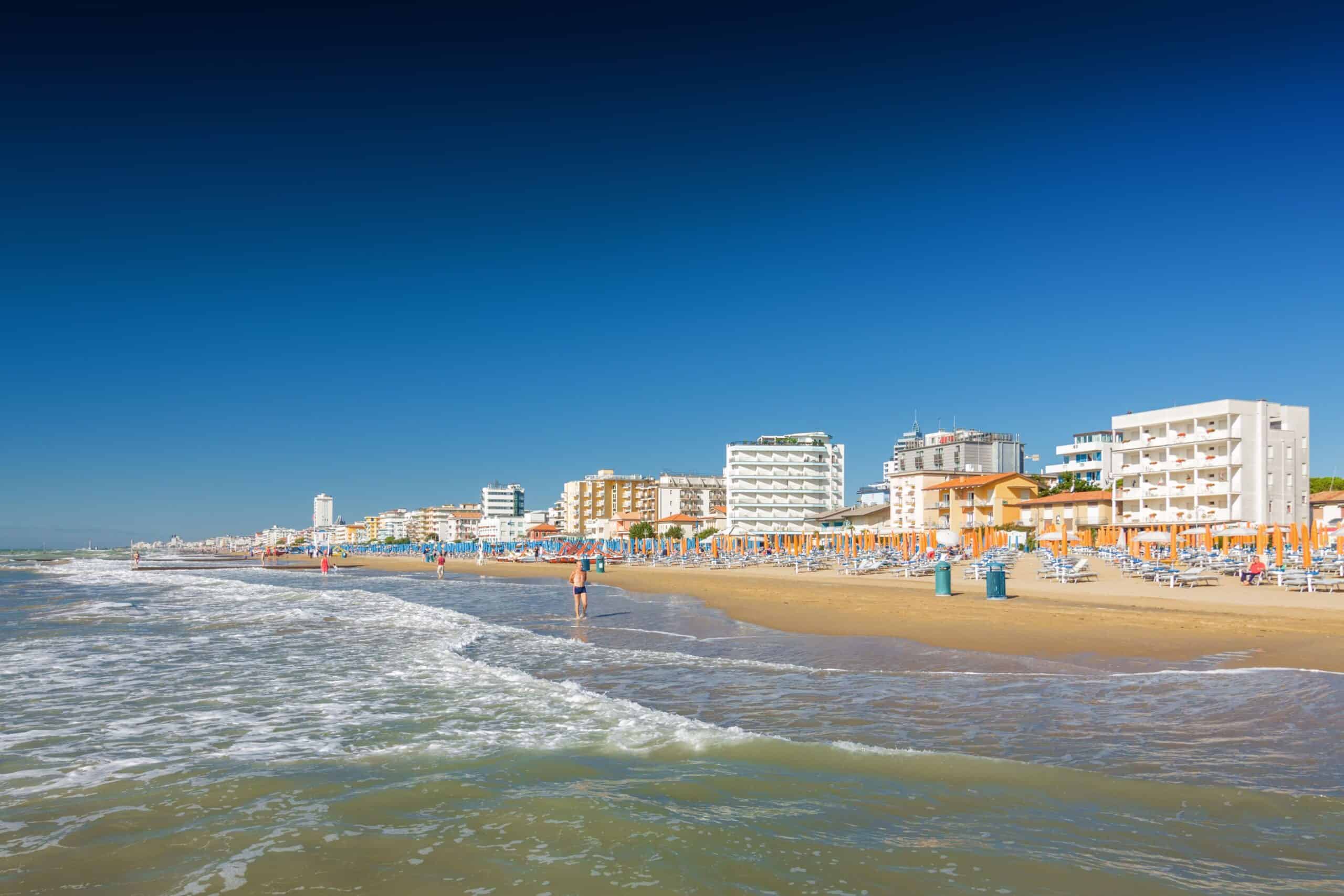 plage de lido venise en janvier
