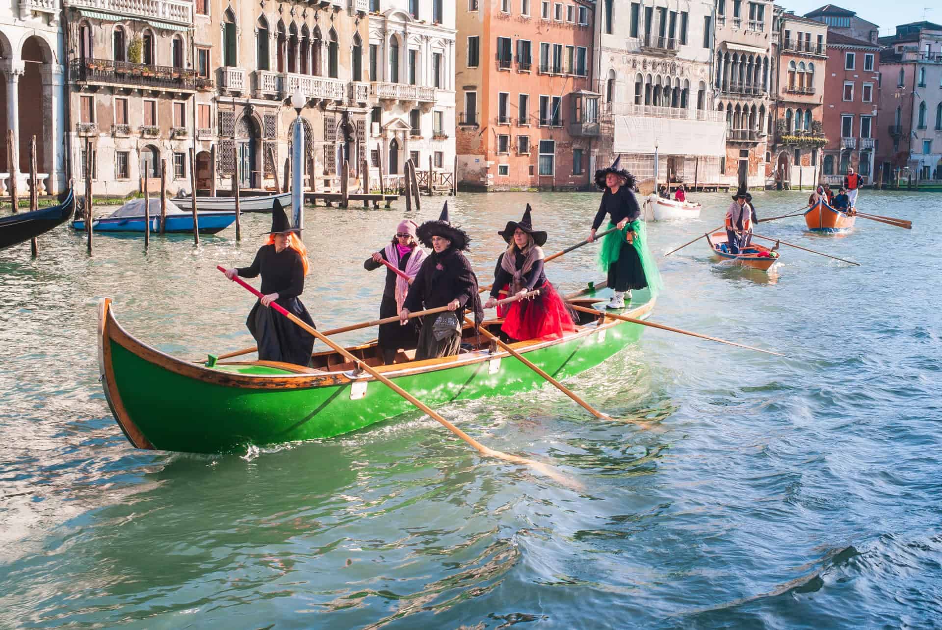 regate de la befana à venise en janvier