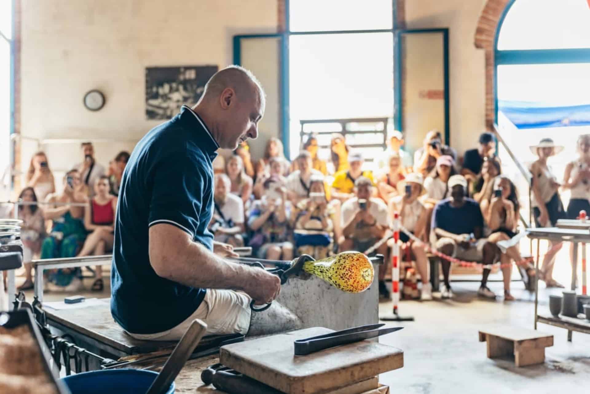 soufflage de verre a murano