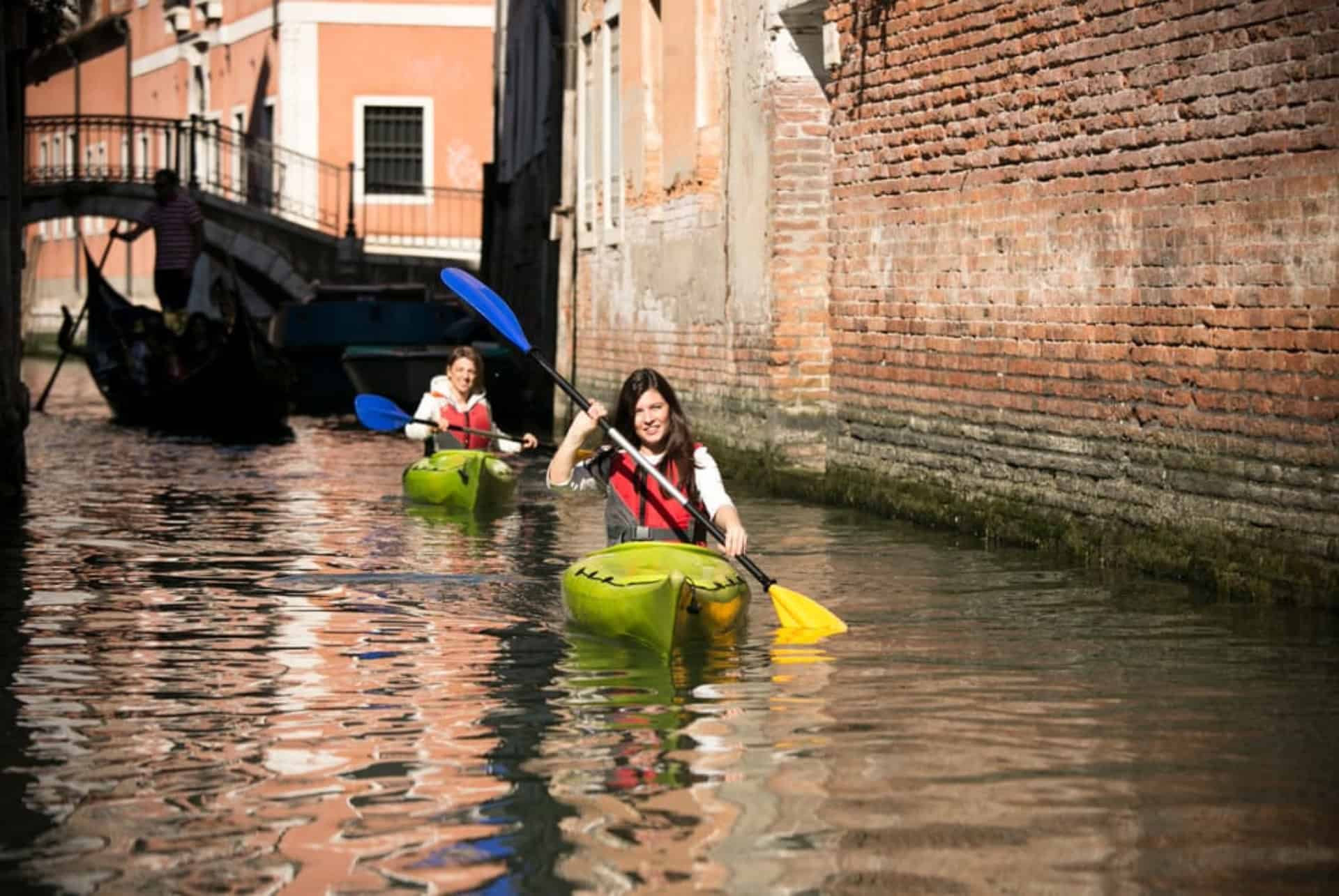 kayak a venise
