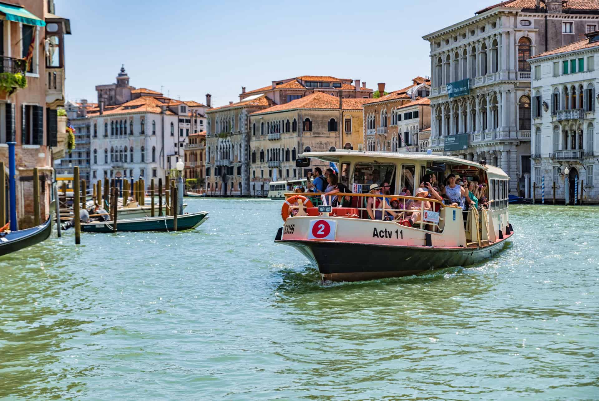 se deplacer a venise