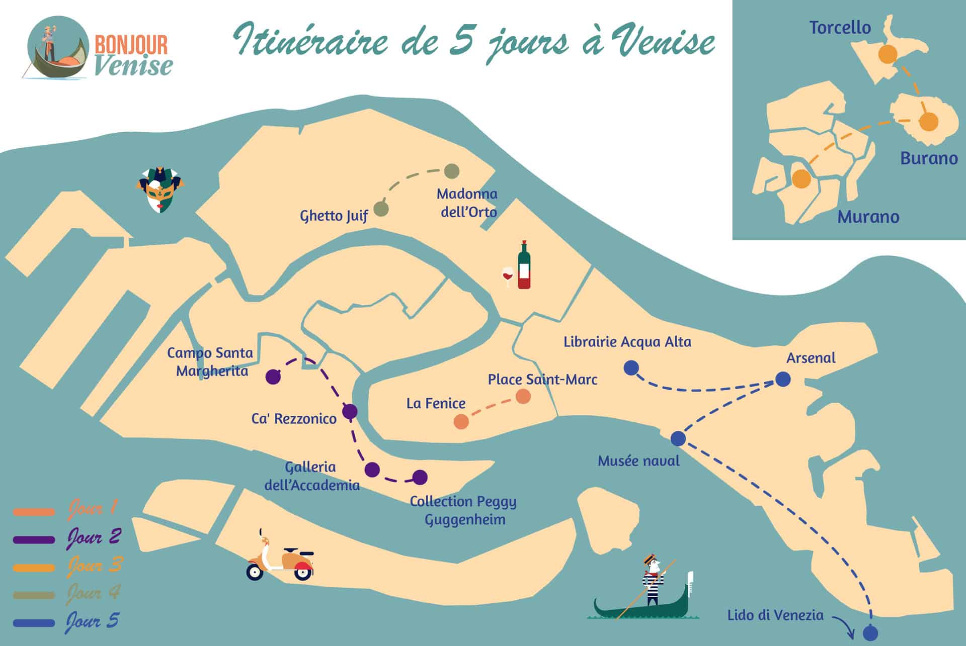 map itineraire bv 5j