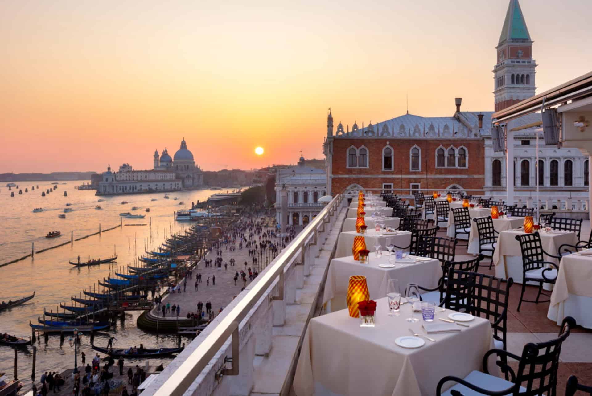 vue depuis le rooftop de venise terrazza danieli