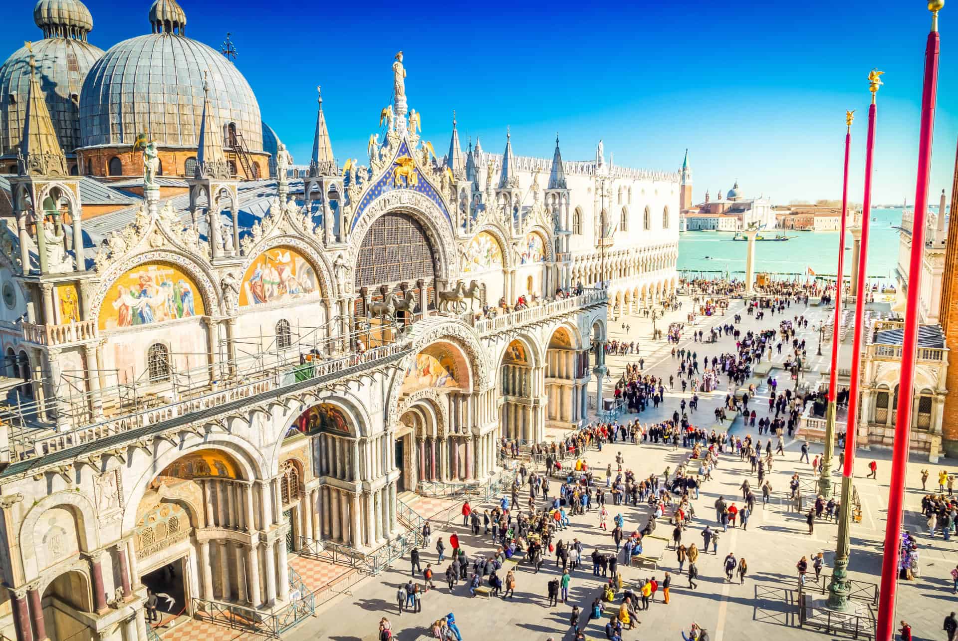 san marco a venise en ete