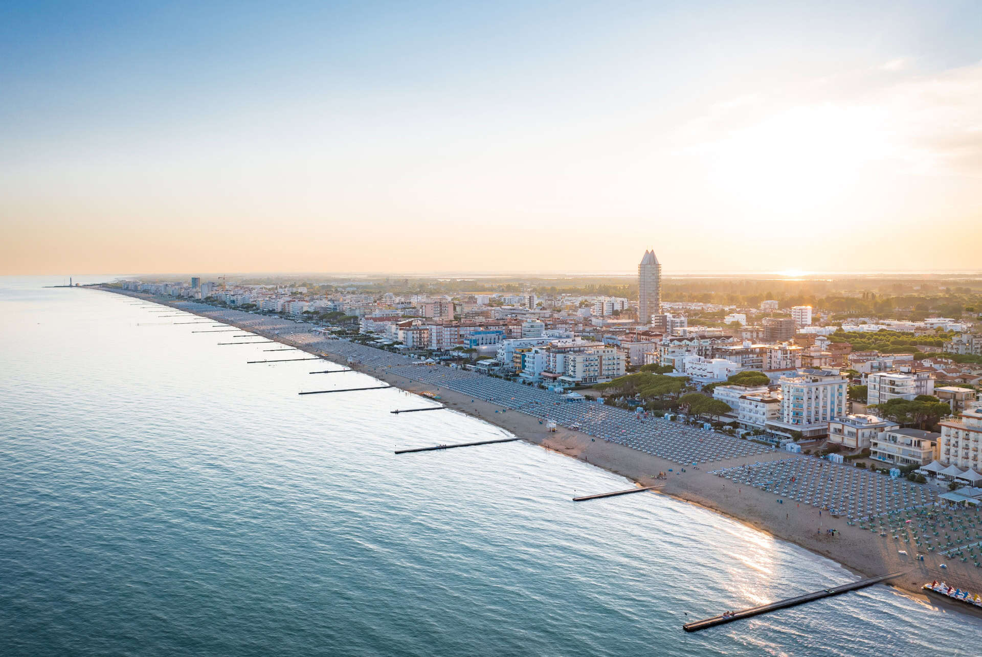 lido di jesolo italie