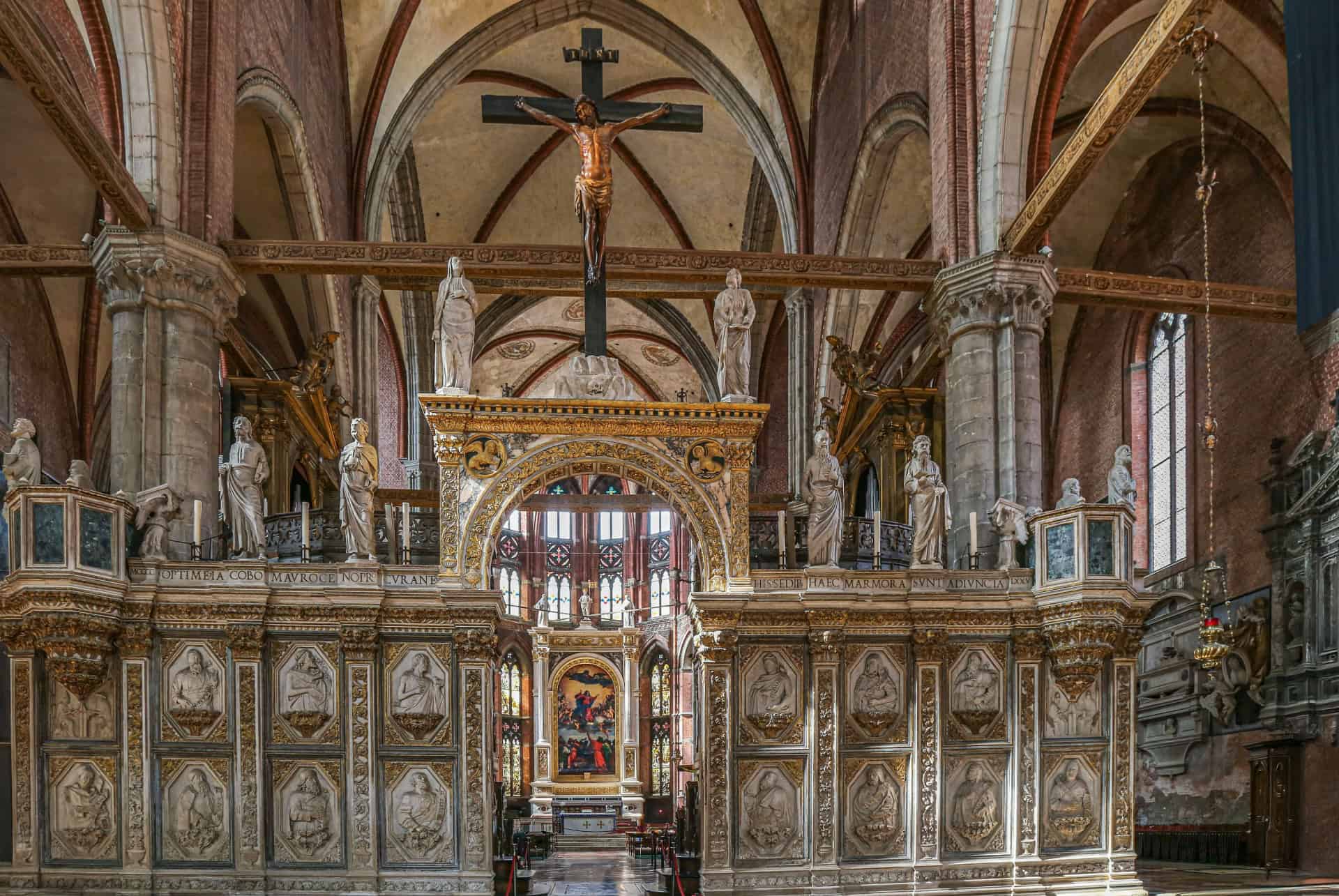 basilique di santa maria gloriosa dei frari interieur