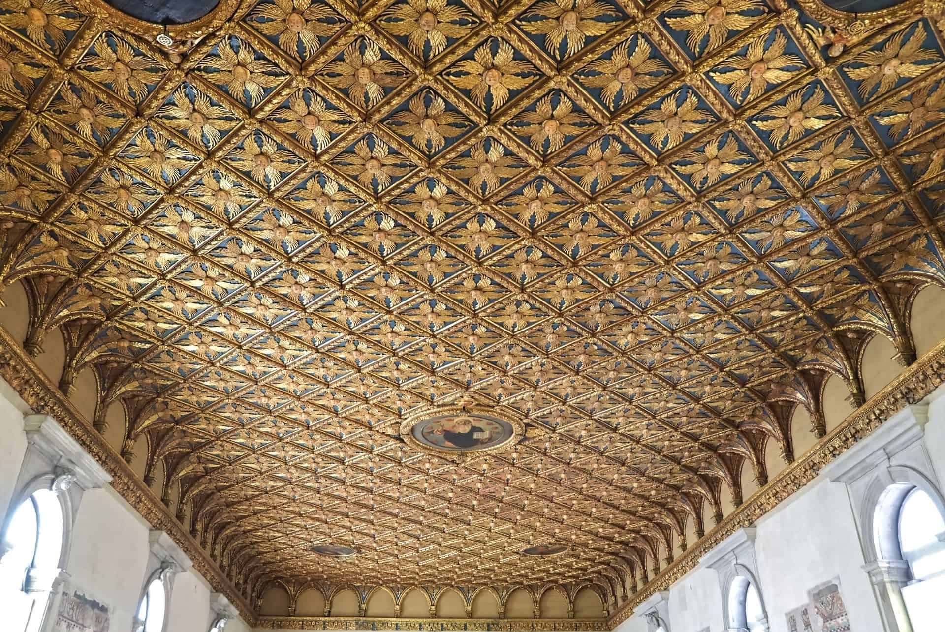 plafond or galerie dell accademia